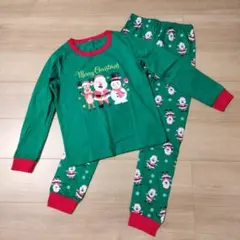 子供　パジャマ　セット 綿100 コットン100 クリスマス　140