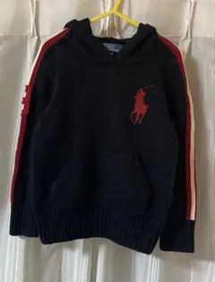 【Polo by Ralph Lauren】フーディ　ニット　110サイズ