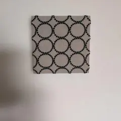 ミナペルホネン　タンバリン　ファブリックパネル　限定生地　ハンドメイド