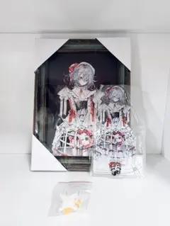 レミリア・スカーレット Blood Ver. キャンバスアート　アクリルスタンド レミリア・スカーレット Blood Ver. キャンバスアート アクリル