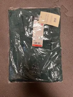 UNIQLO エクストラファインメリノウール Ｖネックセーター　XL グリーン