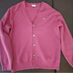LACOSTE ラコステ カーディガン ピンク サイズ4