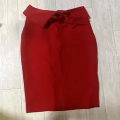RINASCIMENTO 赤 タイトスカート XS
