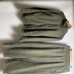 adidas オリーブグリーン ルームウェア 上下セット