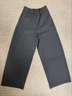 90sメンズ ストライプ ワイドパンツ スラックス - メルカリ