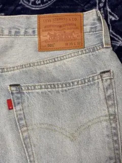 Levi's 501 ライトブルーデニム