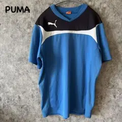 プーマ サッカー ウェア メンズ ブルー フットサル スポーツ