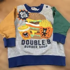 DOUBLE.B トレーナー　90サイズ