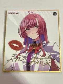麻雀ファイトガール ミツモト・ダイアがいっぱいくじ C賞 ミニ色紙 2枚
