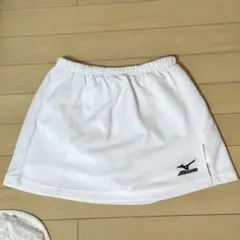 【MIZUNO】 ミズノ テニス スコート スカート M ホワイト