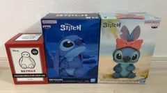 ディズニーキャラクター おおきなSOFVIMATES～スティッチ～ 3点セット