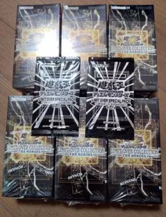 シュリンク付き】遊戯王 リミットオーバーコレクションライバルズ9BOX