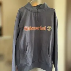 thisisneverthat ハーフジップ スウェット カーキ - メルカリ