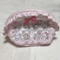 サンリオキャラクターズ mikko illustrations コラボ ポーチ