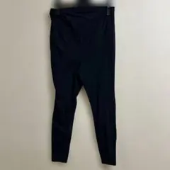 ブラック ハイウエスト レギンス　シンプル　Lサイズ　ヨガ　ジム