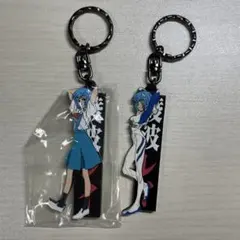 エヴァンゲリオン　レトロ　ラバーストラップ　綾波レイ　2種セット