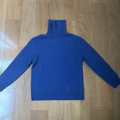 A.P.C. タートルネックセーター 青のサムネイル