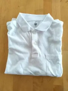 UNIQLO ホワイト ポロシャツ 100cm