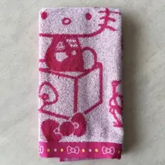 【新品】ハローキティ フェイスタオル サンリオ しまむらリボン ジョーイ 1枚のサムネイル