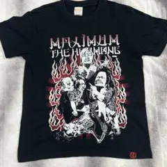 マキシマムザホルモンTシャツ 【L】和彫ホルモン三人衆と白骨上原T