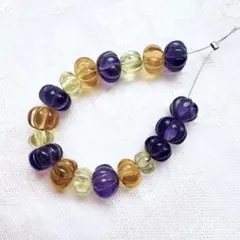 高品質パンプキンカービング 天然石