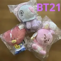 BT21☆TATA＊COOKY☆MANGぬいぐるみ☆3体セット