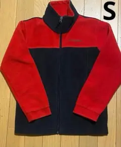 Columbia フリースジャケット Sサイズ130cm 赤・黒