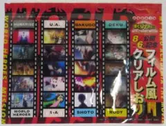 僕のヒーローアカデミア THE MOVIE　クリアしおり　ジャンプ2021年35