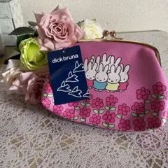 Dick Bruna がま口財布 ピンク　ミッフィー