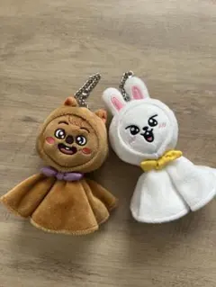 StrayKids dominATE バックチャーム リービット ハンクオッカ