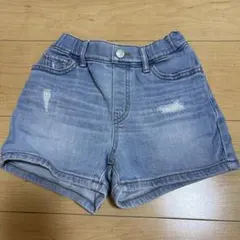 ユニクロ キッズ デニム半ズボン 110cm