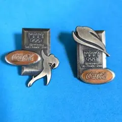 1998長野オリンピック ピンバッジ/招致 IOC コカコーラ① - メルカリ