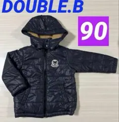 ダブルビー　DOUBLE.B アウター　90cm コート　クロクマBくん　男の子