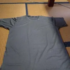 グレー クルーネック Tシャツ 3l