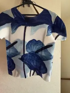 me ISSEY MIYAKE プリーツ 半袖 トップスのサムネイル