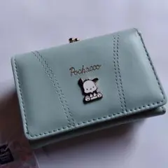 Pochacco 三つ折り財布 ミントグリーン