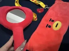 ◇BTS BT21 TATA まとめ売り ヘアバンド ネックストラップ 手鏡