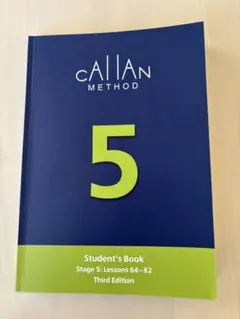 Callan Method 学生用ブック 第3版 最新版　1-5巻　※最終値下げ Amazon.co.jp: Callan Method Student's Book Stage 3 including