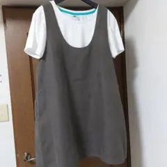 ☆lepsim スエードチュニック キャミワンピ
