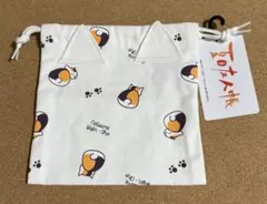 たけさち様専用【新品】夏目友人帳 ニャンコ先生 耳付き巾着