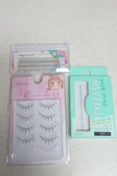 つけまつげ　ポイントつけまつげ　セット