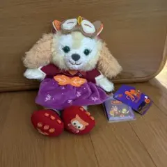 香港 ディズニー ダッフィー＆フレンズ クッキー・アン ぬいぐるみ ハロウィン 香港 ディズニー ダッフィー＆フレンズ クッキー・アン ぬいぐるみ