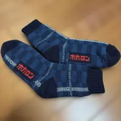 ホカロン 靴下 レディース 裏ボアチェック柄 ルームソックス 23-25cm