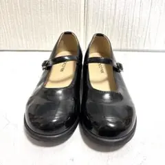 Ms.Coco ブラック キッズフォーマルシューズ 19cm