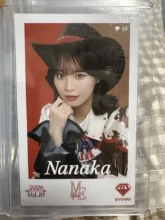 ≠ME 冨田菜々風 ミニフォトカード Vol.10 レア