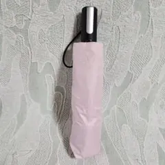 ピンク 折りたたみ傘 晴雨兼用　ワンタッチ開閉