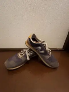 New Balance ネイビー/グレー スニーカー　26