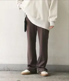 notch. ポンチセンターシームカラーパンツ