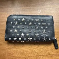 JIMMY CHOO LAWRENCE 二つ折り財布 スタースタッズ - メルカリ