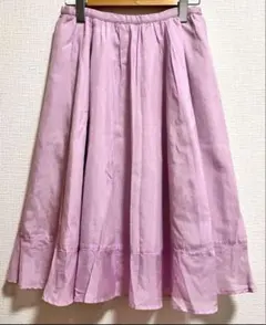 【MERCURYDUO】 膝丈フレアスカート